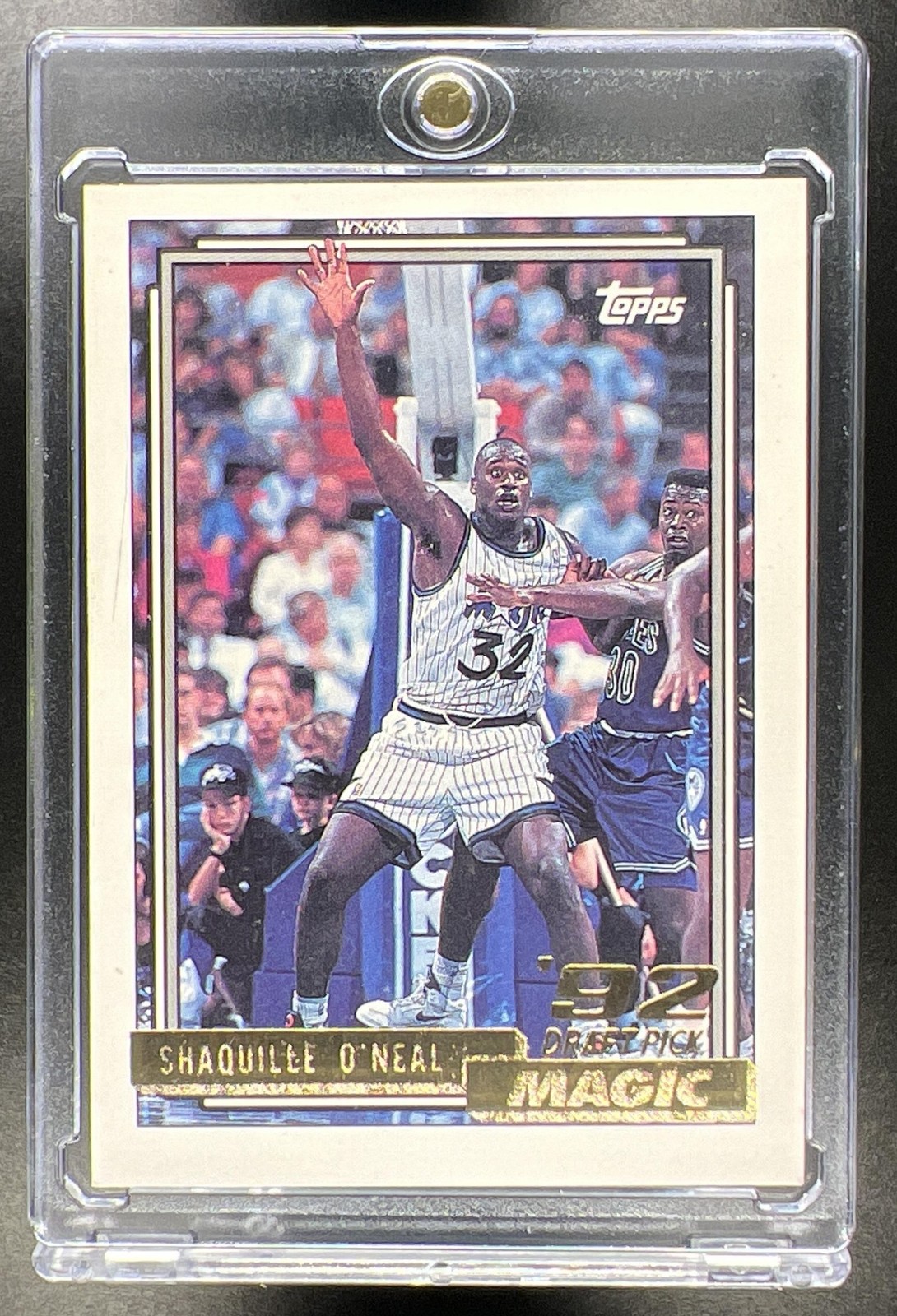 1992-93 Topps Shaquille O'Neal #362 Gold RC Orlando Magic True Rookie Parallel 1992-93 Topps Shaquille O'Neal #362 Gold RC Orlando Magic True Rookie Parallel