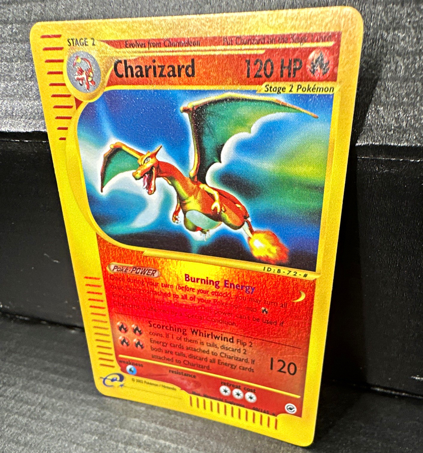 Nintendo Pokemon TCG Expedition 2002 Charizard 40/165 Reverse Holo English Nintendo Pokemon TCG Expedition 2002 Charizard 40/165 Reverse Holo English