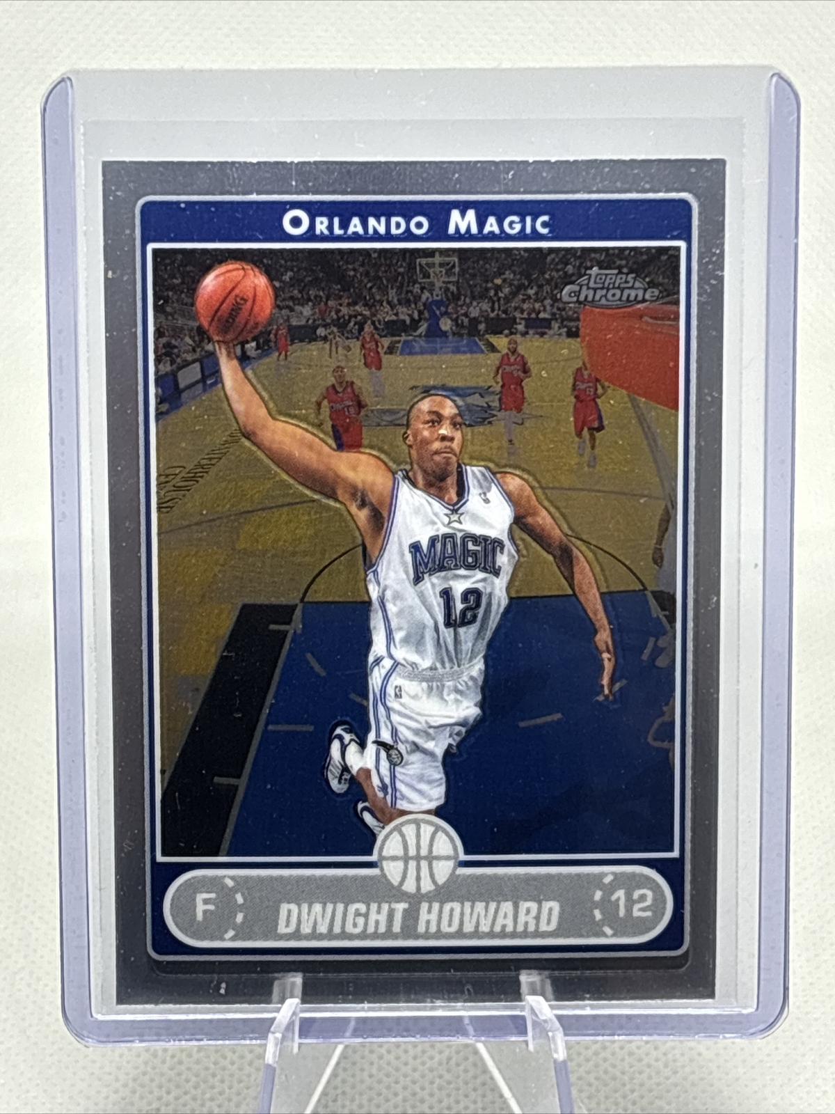 2006-07 Topps Chrome #10 Dwight Howard Foil NBA FHOF NM+ 2006-07 Topps Chrome #10 Dwight Howard Foil NBA FHOF NM+