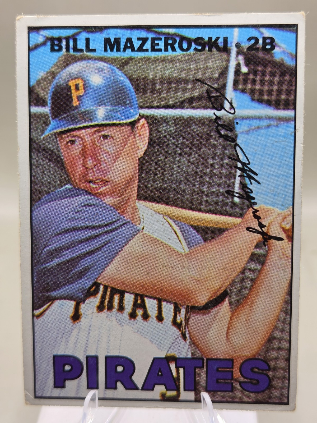 1967 Topps - Bill Mazeroski #510 EX 1967 Topps - Bill Mazeroski #510 EX