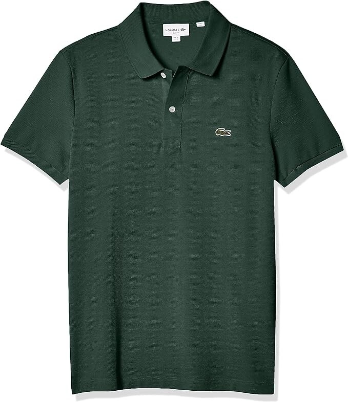 Lacoste Men\'s Short Sleeve Classic Pique Polo Shirt, Sinople, Small Lacoste Men\'s Short Sleeve Classic Pique Polo Shirt, Sinople, Small