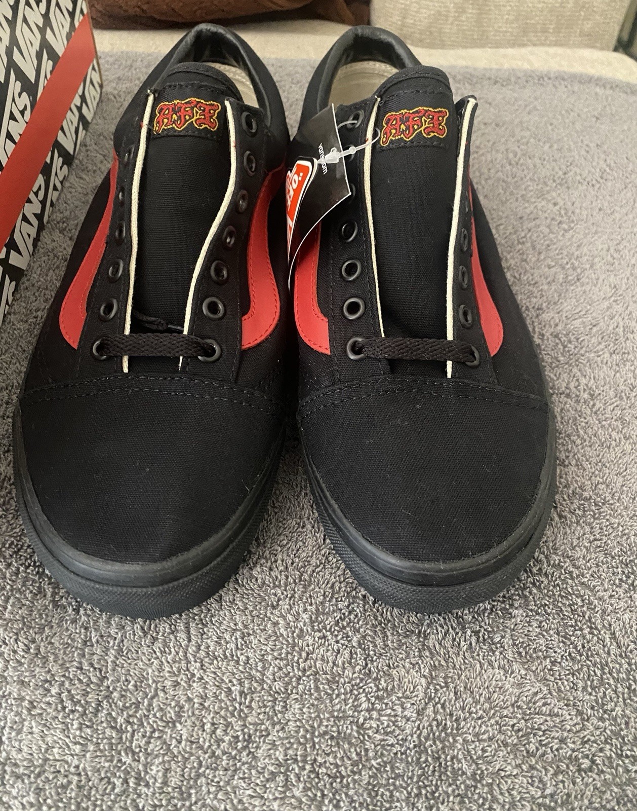 Hardcore Punk AFI Vans 2002 Deadstock Brand New Sz 9.5 Goth Misfits Danzig Nyhc Hardcore Punk AFI Vans 2002 Deadstock Brand New Sz 9.5 Goth Misfits Danzig Nyhc