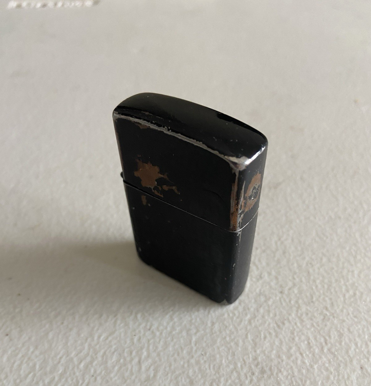 Vintage Roman Old School Smoking Lighter Black Vintage Roman Old School Smoking Lighter Black