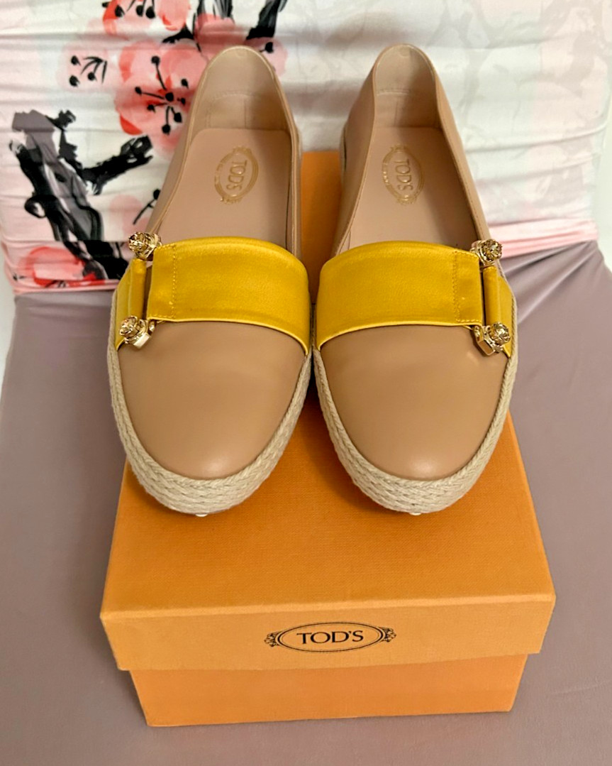 NIB Tod\'s Gommino WL Fascia Gancio Strass Woman\'s shoes  EU 40 / US 10 Ret $750