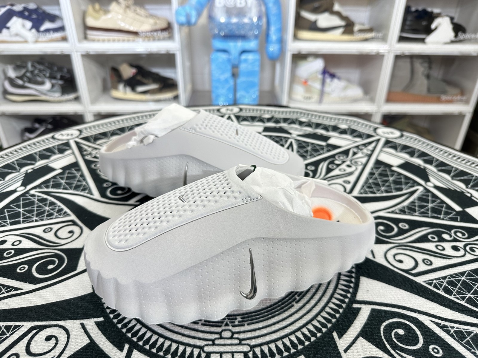 New NK Mind 001 Gray Slip On Mule Comfort Recovery Shoes Mens Womens All Size New NK Mind 001 Gray Slip On Mule Comfort Recovery Shoes Mens Womens All Size