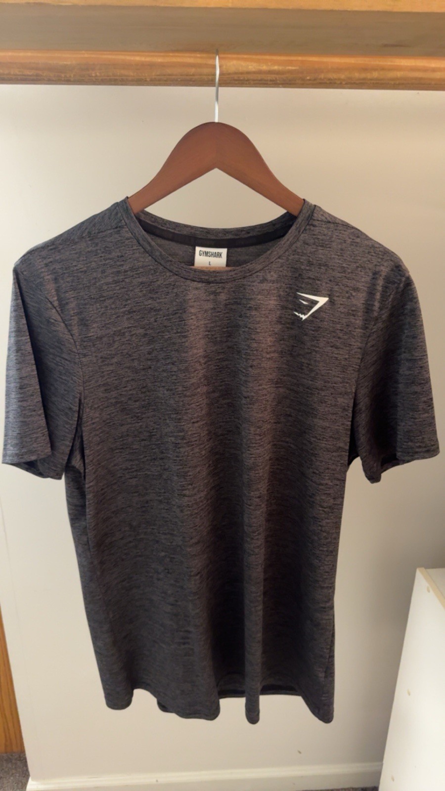 Gymshark Arrival T-Shirt Seamless Men’s Heather Gray Size L Training Gym Workout Gymshark Arrival T-Shirt Seamless Men’s Heather Gray Size L Training Gym Workout