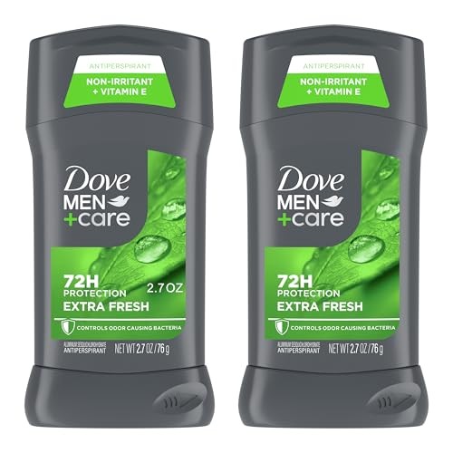 Dove Men+Care Extra Fresh Men's Antiperspirant Deodorant Stick 2.7 oz 2 Pack