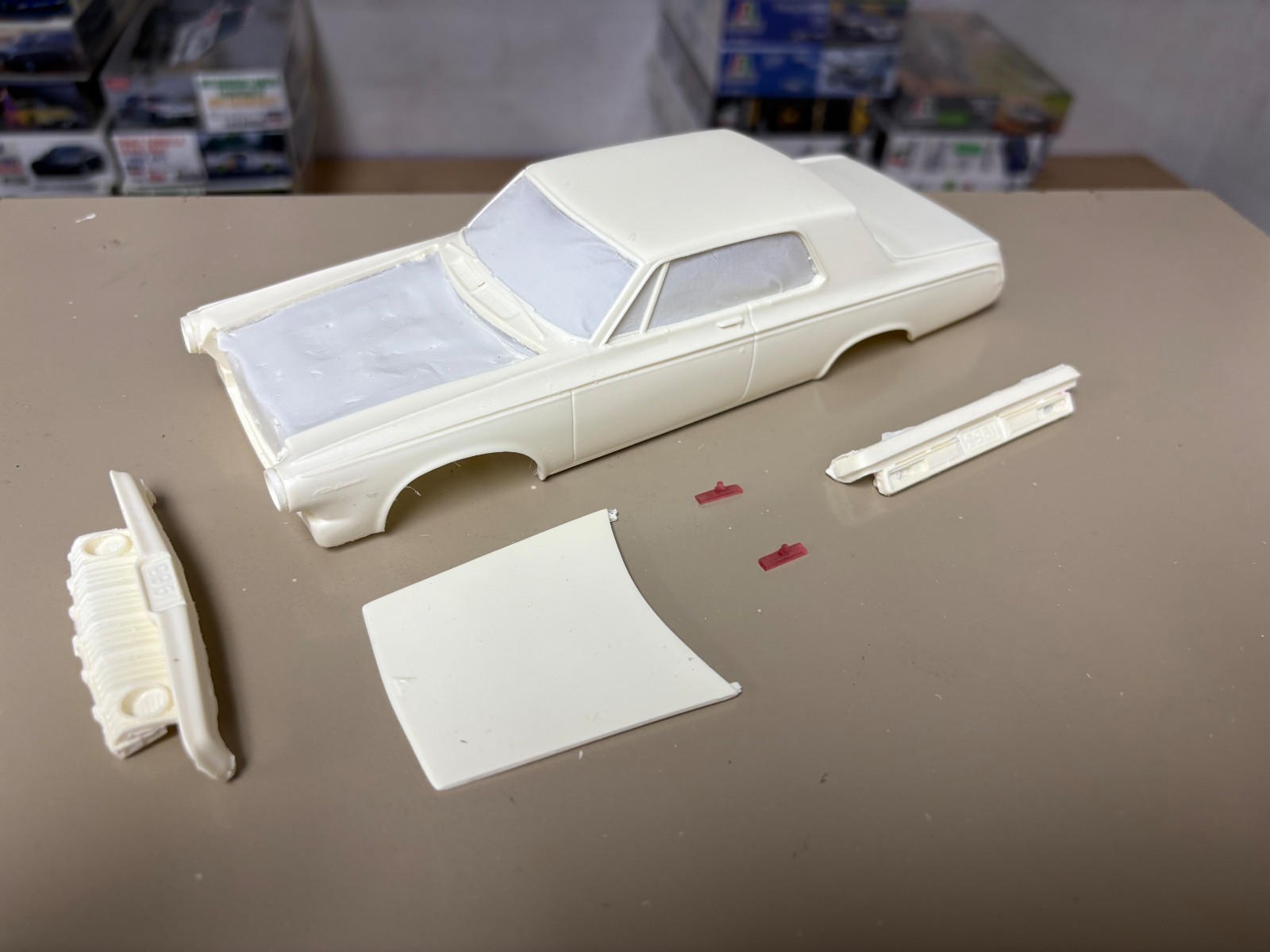 SMH Resins 63 Dodge Polara 1/25 resin body SMH Resins 63 Dodge Polara 1/25 resin body