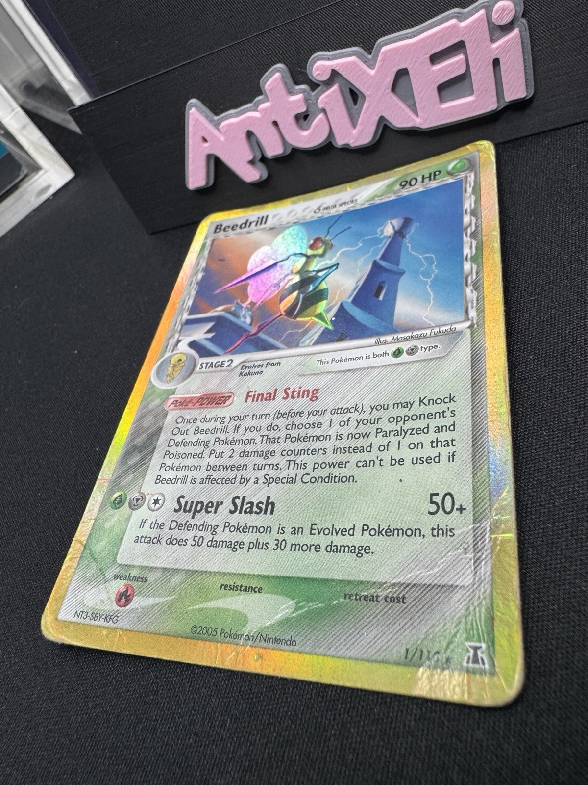 Beedrill (Delta Species) 1/113 EX Delta Species Holo-DMG