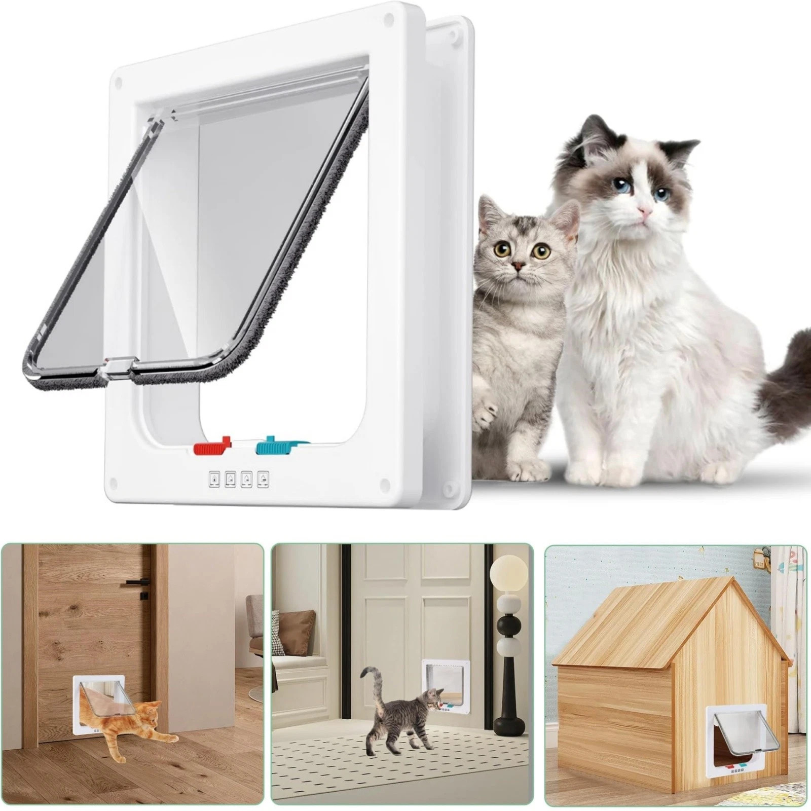 Large Cat Door (Outer Size 11