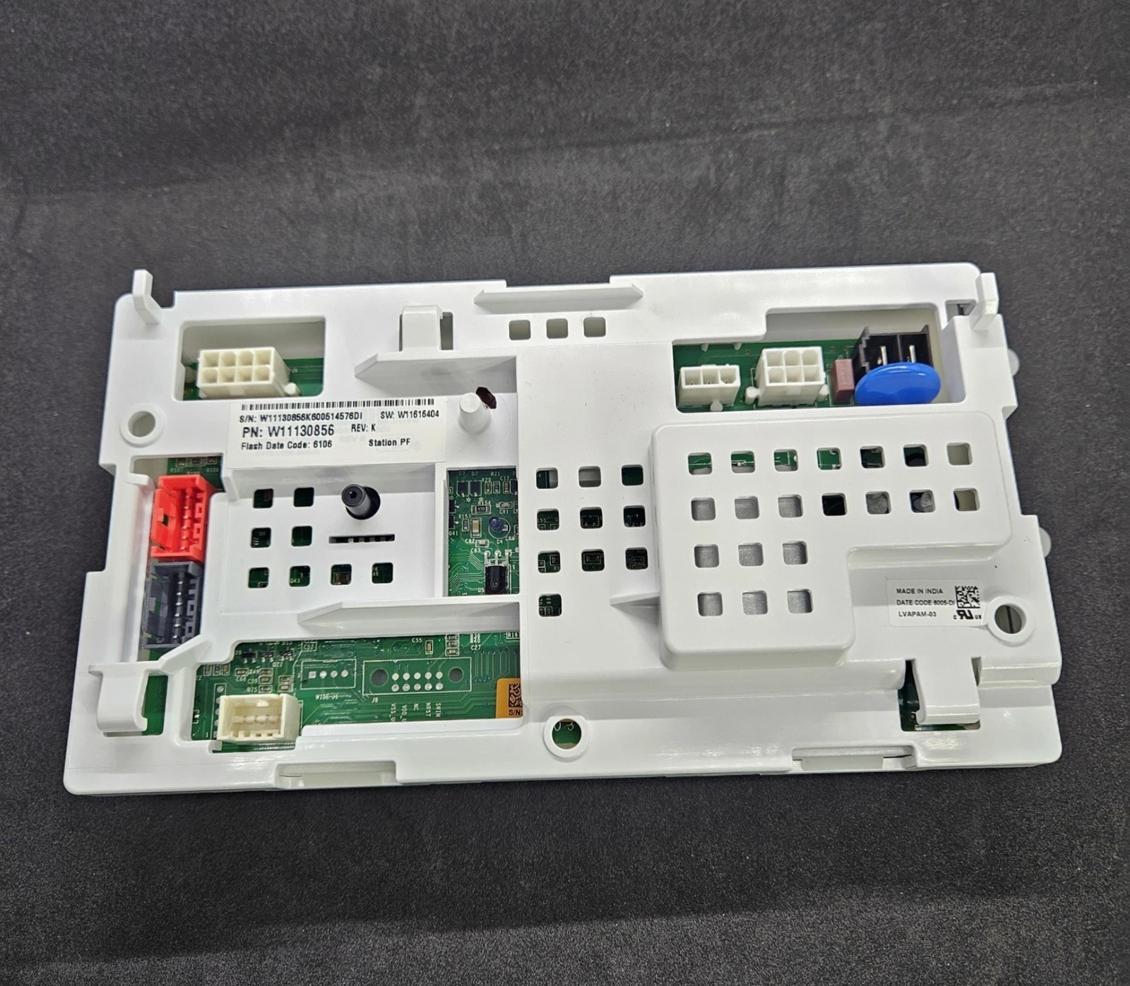 Whirlpool W11603810 Genuine OEM Washer Main Electronic Control Board Replacement