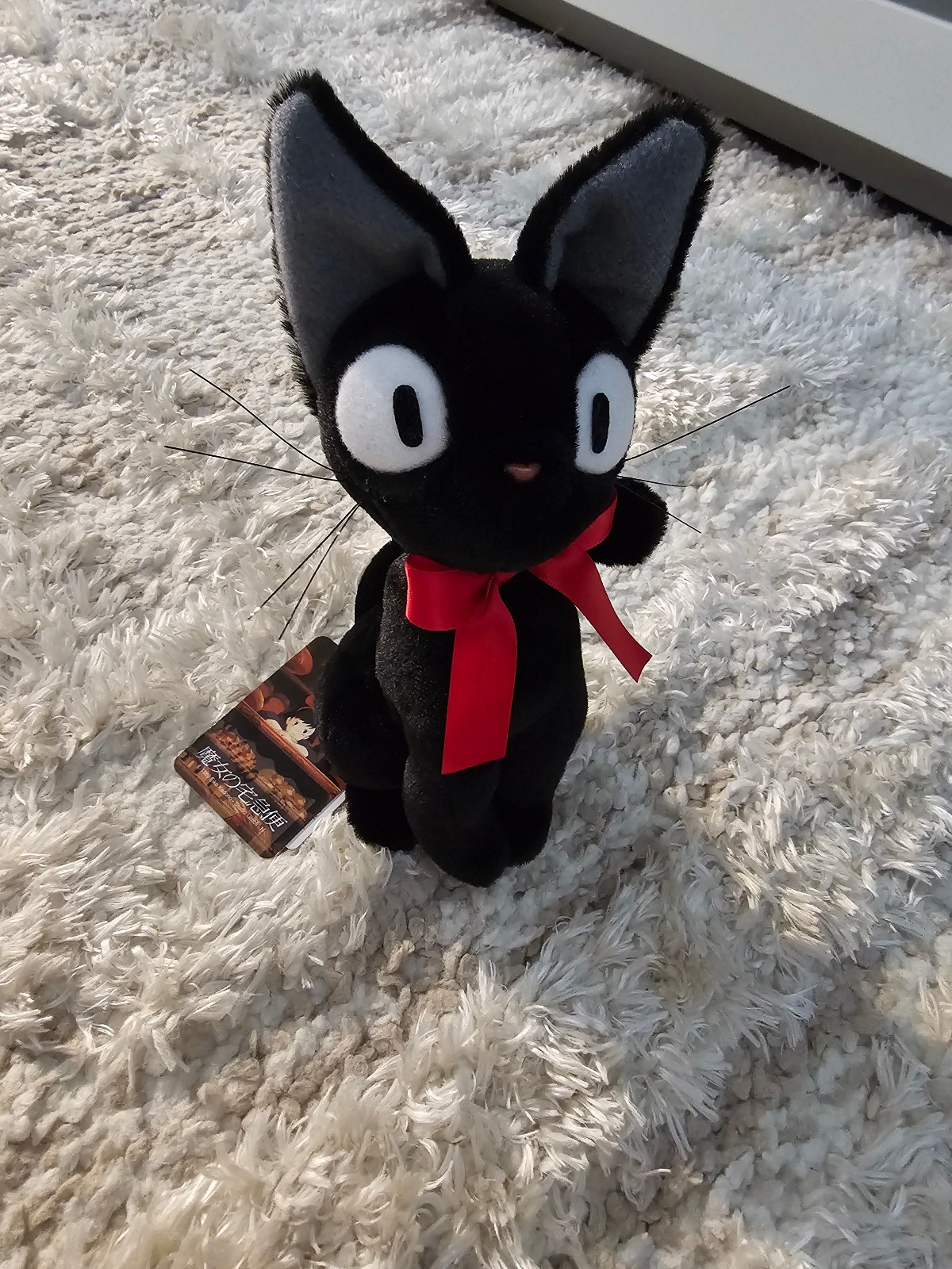 Kiki's Delivery Service Stuffed Toy M Jiji Black Cat Plush Studio Ghibli Kiki's Delivery Service Stuffed Toy M Jiji Black Cat Plush Studio Ghibli