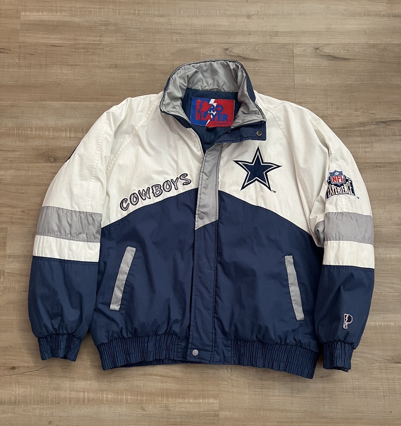 Vintage Dallas Cowboys 1997 Pro Player NFL Experience Sideline Jacket Men’s XL Vintage Dallas Cowboys 1997 Pro Player NFL Experience Sideline Jacket Men’s XL