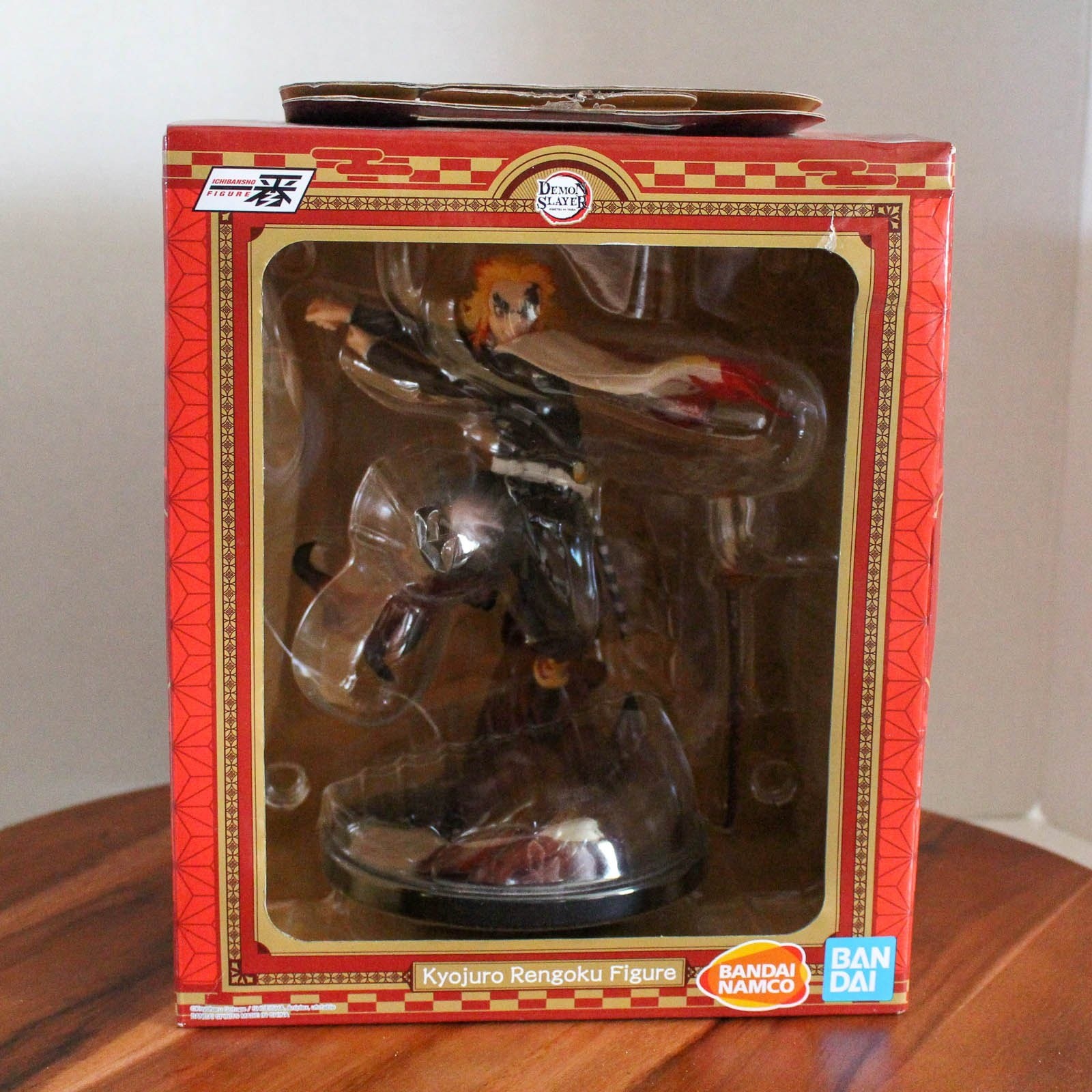 Demon Slayer Kyojuro Rengoku Figure Red Shake The Sword Figure Bandai