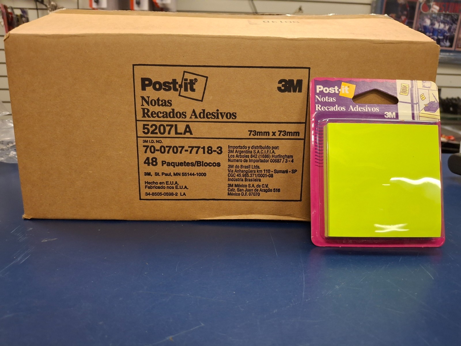 Post-It Notes Full Box 48packs in a Box -100 in each Pack - 4800 total