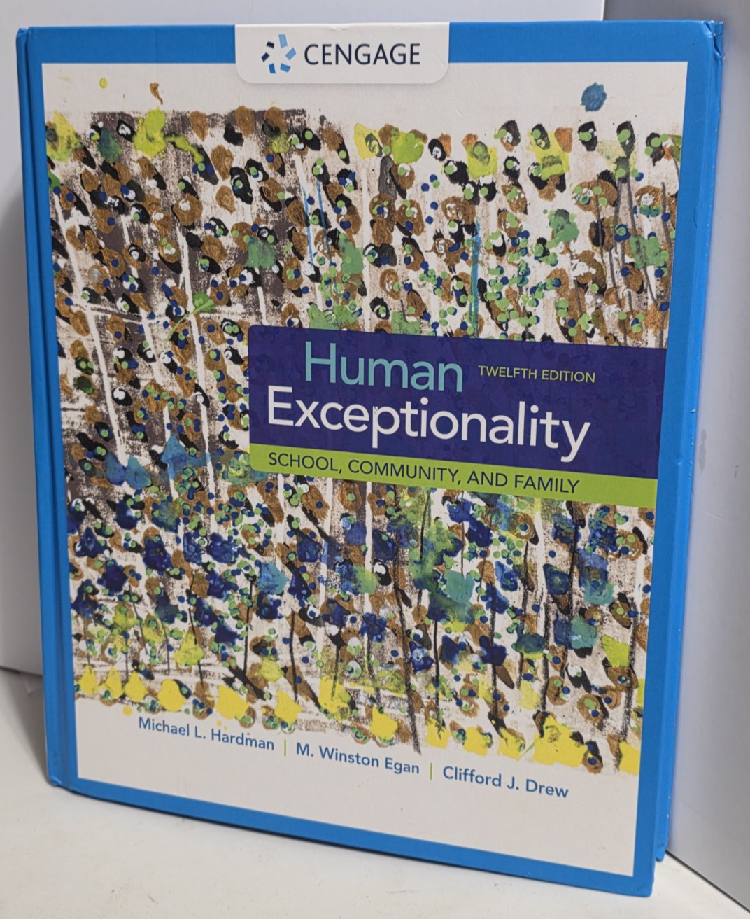 Human Exceptionality: School, Community, and Family by Hardman Textbook Human Exceptionality: School, Community, and Family by Hardman Textbook