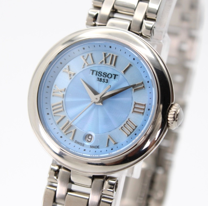 TISSOT Bellissima Small Lady T126.010.11.133.00 Blue Dial Women's Watch 26mm