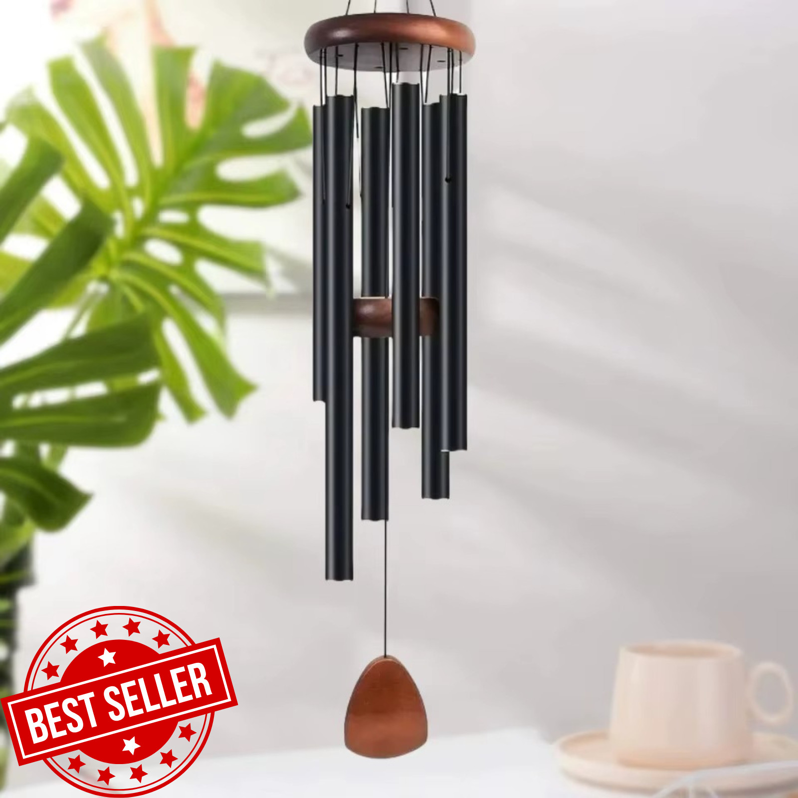 Large Deep Resonance Serenity Wind Chimes Metal Deep Tone Outdoor Home Decor US Large Deep Resonance Serenity Wind Chimes Metal Deep Tone Outdoor Home Decor US