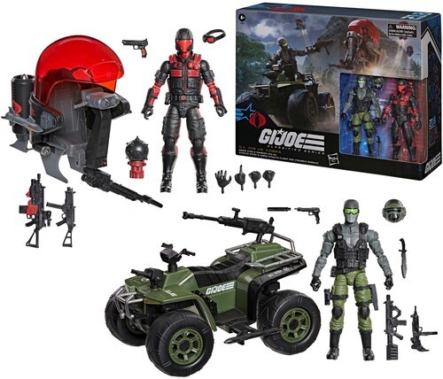 G.I. Joe - Classified Series - #218, Snake Eyes & Varmint ATV Vs. Stealth Viper