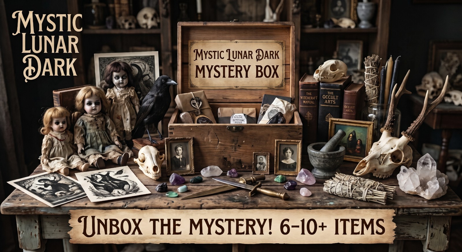 Paranormal Estate Collection Sale LARGE Mystery Box 6-10+ Pieces Rare Haunted