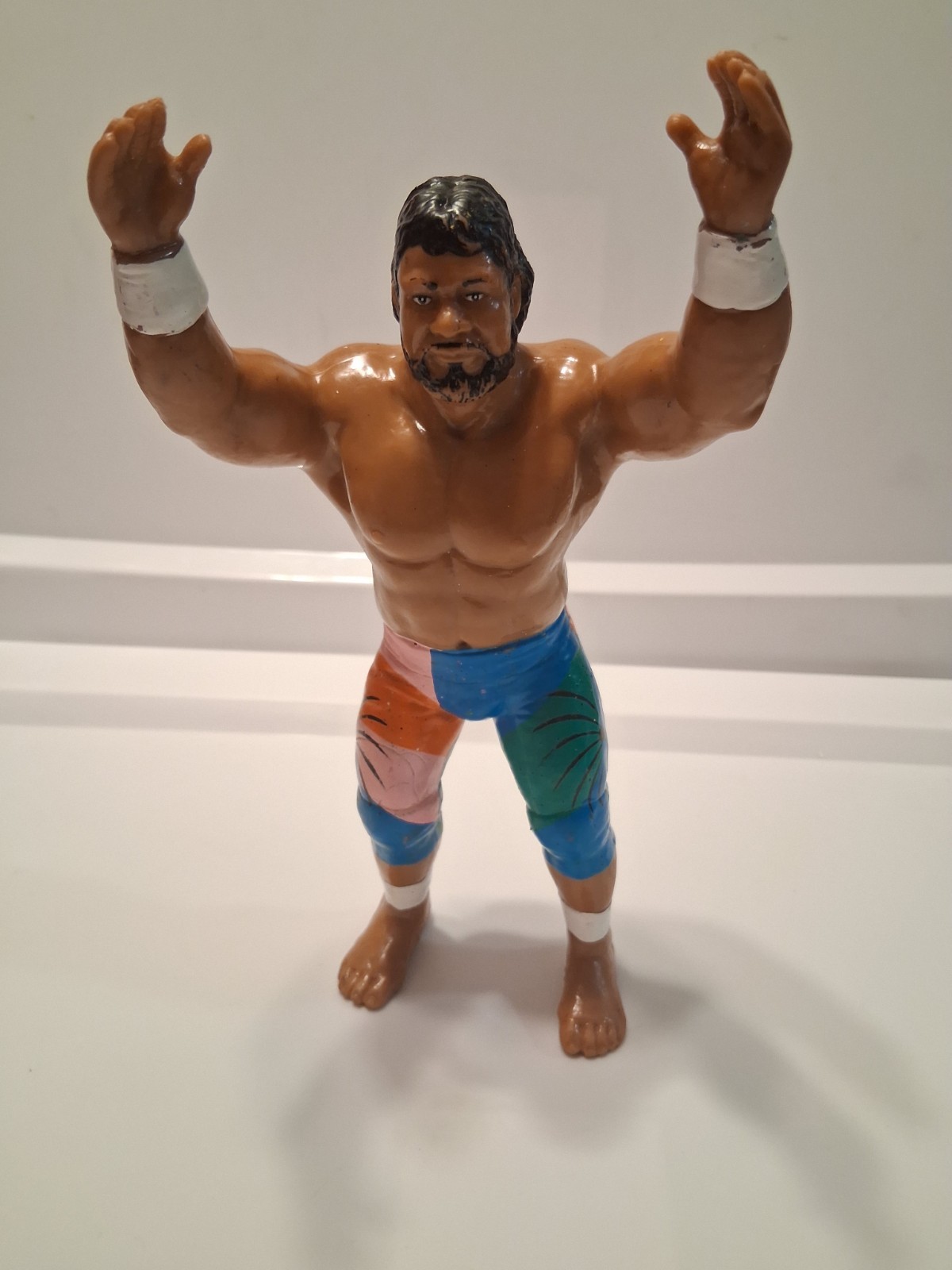 Vintage 1989 WWF Haku LJN Wrestling Figure Superstars WWE WCW NWO ECW AEW AWA Vintage 1989 WWF Haku LJN Wrestling Figure Superstars WWE WCW NWO ECW AEW AWA