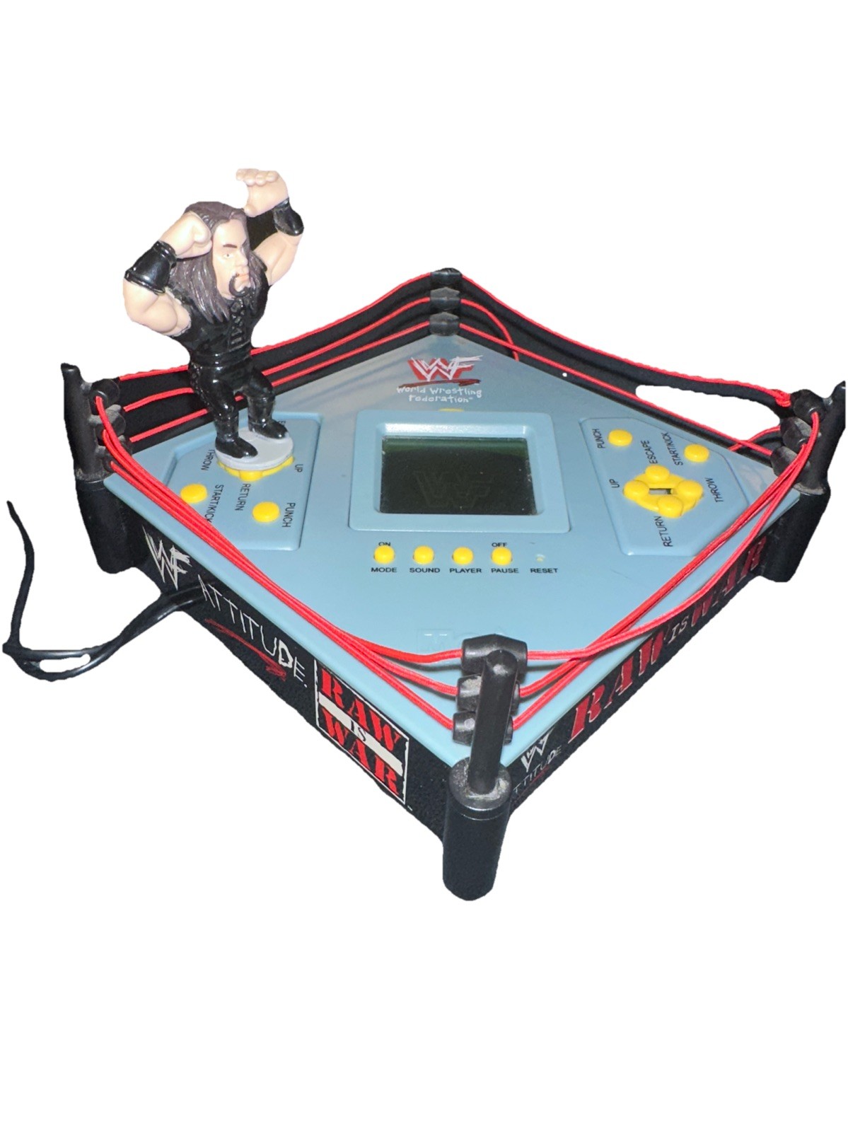 WWF WWE Raw is War In the Ring With Undertaker Working