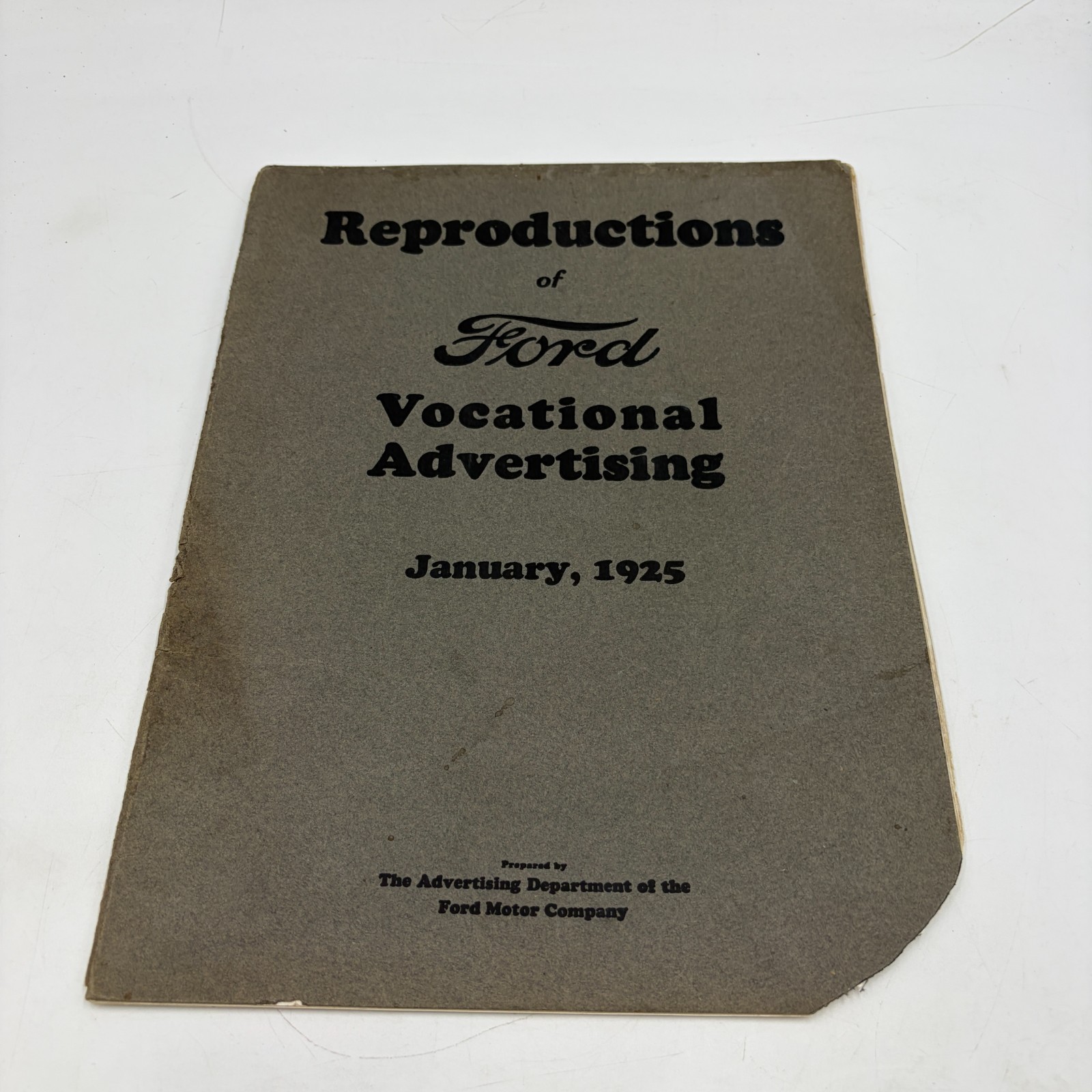 Antique 1925 Ford Vocational Advertising Booklet Model T Trucks Fordson Original Antique 1925 Ford Vocational Advertising Booklet Model T Trucks Fordson Original