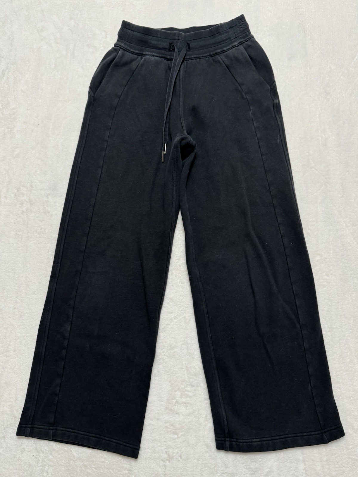 Lululemon Women’s Scuba Mid-Rise Wide-Leg Pant Black Size XXS