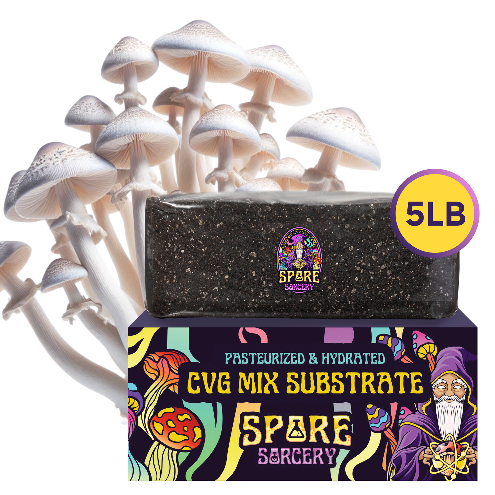 The Sorcerer's Mystic Blend Premium CVG Bulk Substrate