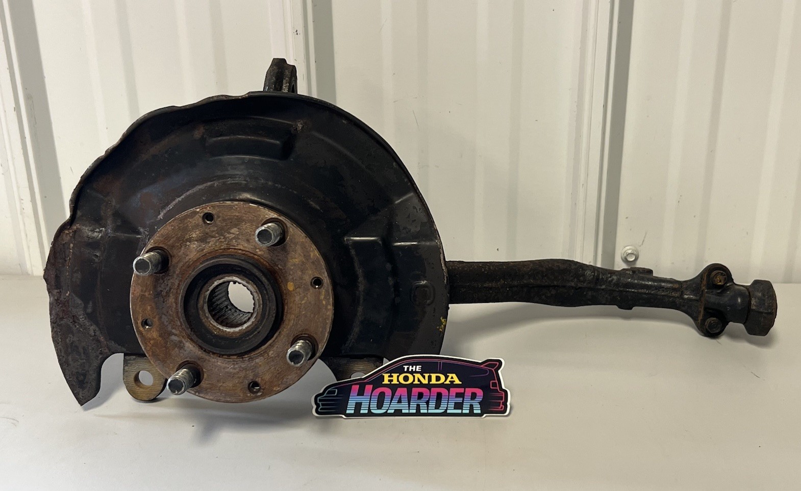 1988-1991 Honda Civic CRX Front Right Passenger Knuckle Spindle Hub DX OEM #3