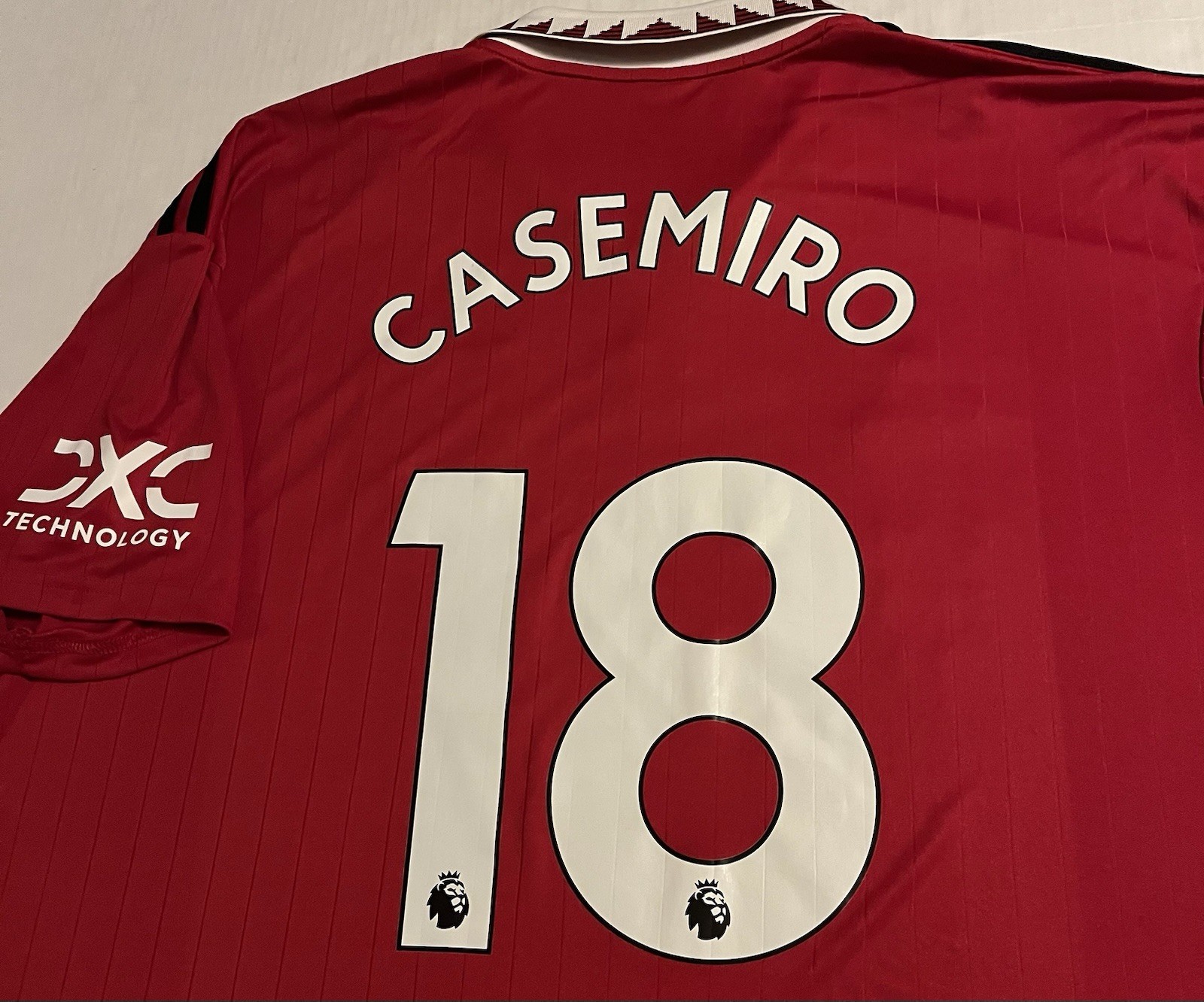 NEW Adidas Manchester United Casemiro Soccer 2022 2023 Home Jersey 4XL Premier NEW Adidas Manchester United Casemiro Soccer 2022 2023 Home Jersey 4XL Premier