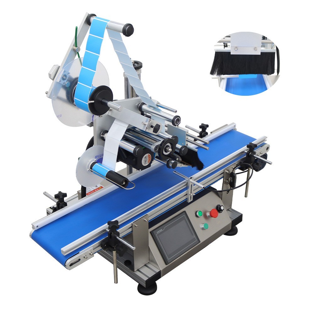 Automatic Desktop Conveyor Table Plane Labeler Touch Screen 110V LT-160 400W