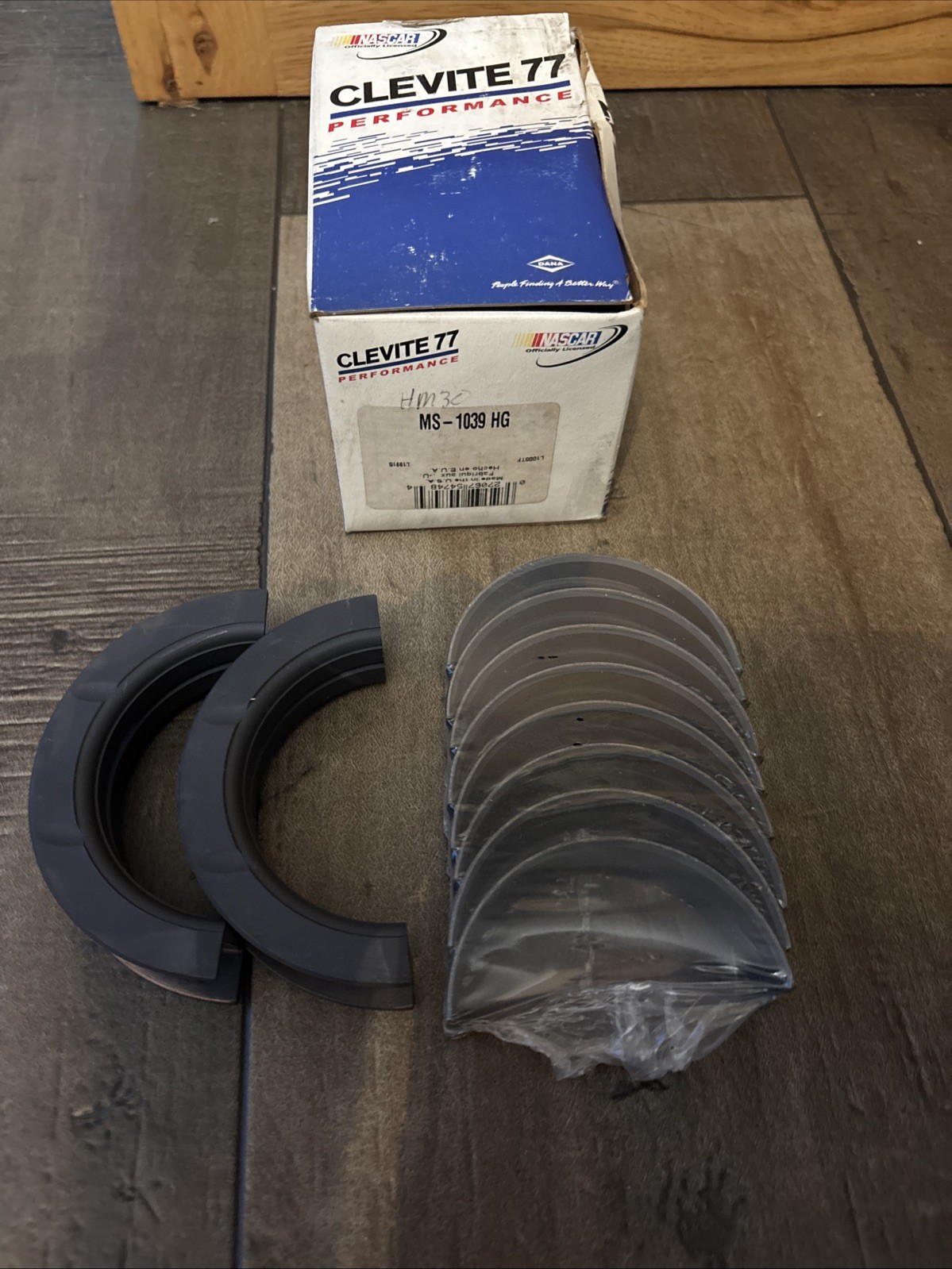 Clevite 77 MS-1039P Hg Crankshaft Main Bearing Set Nos Clevite 77 MS-1039P Hg Crankshaft Main Bearing Set Nos
