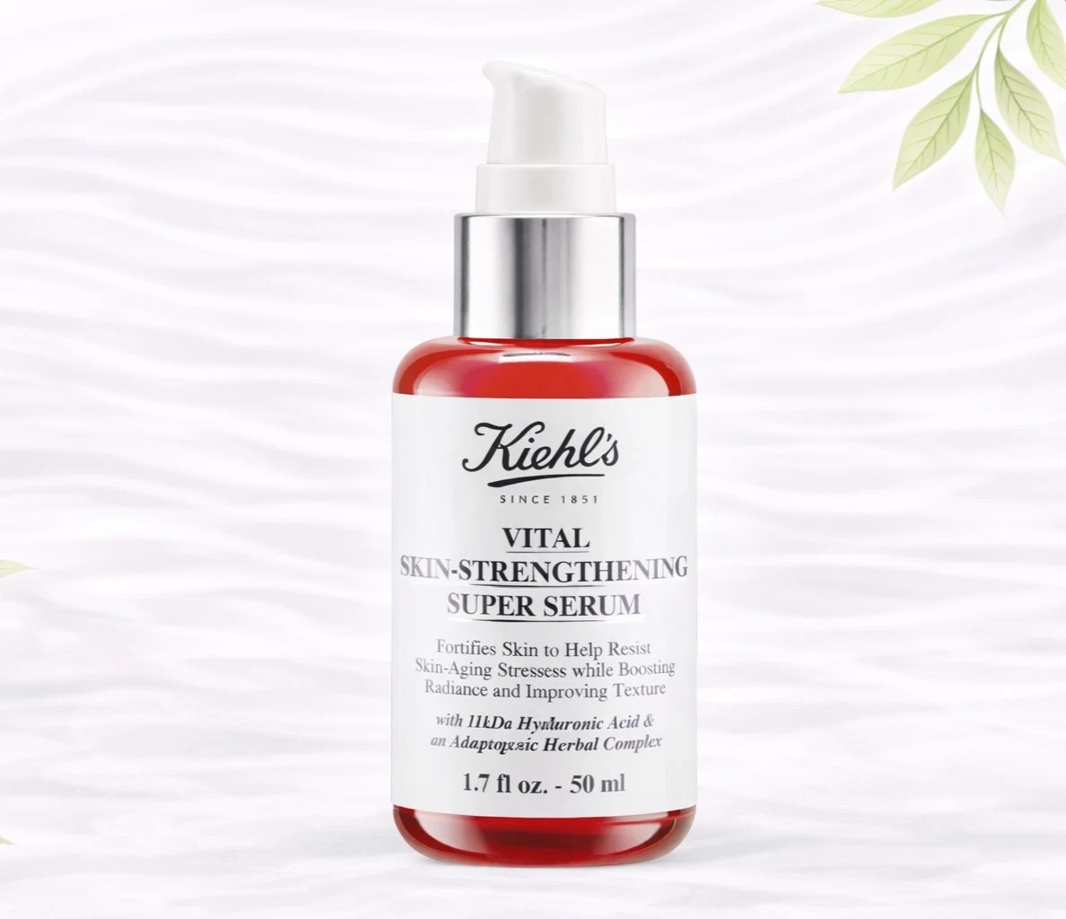 KIEHL\'S VITAL SKIN STRENGTHENING  SUPER SERUM 50 ml 1.7 oz New in Box Authentic