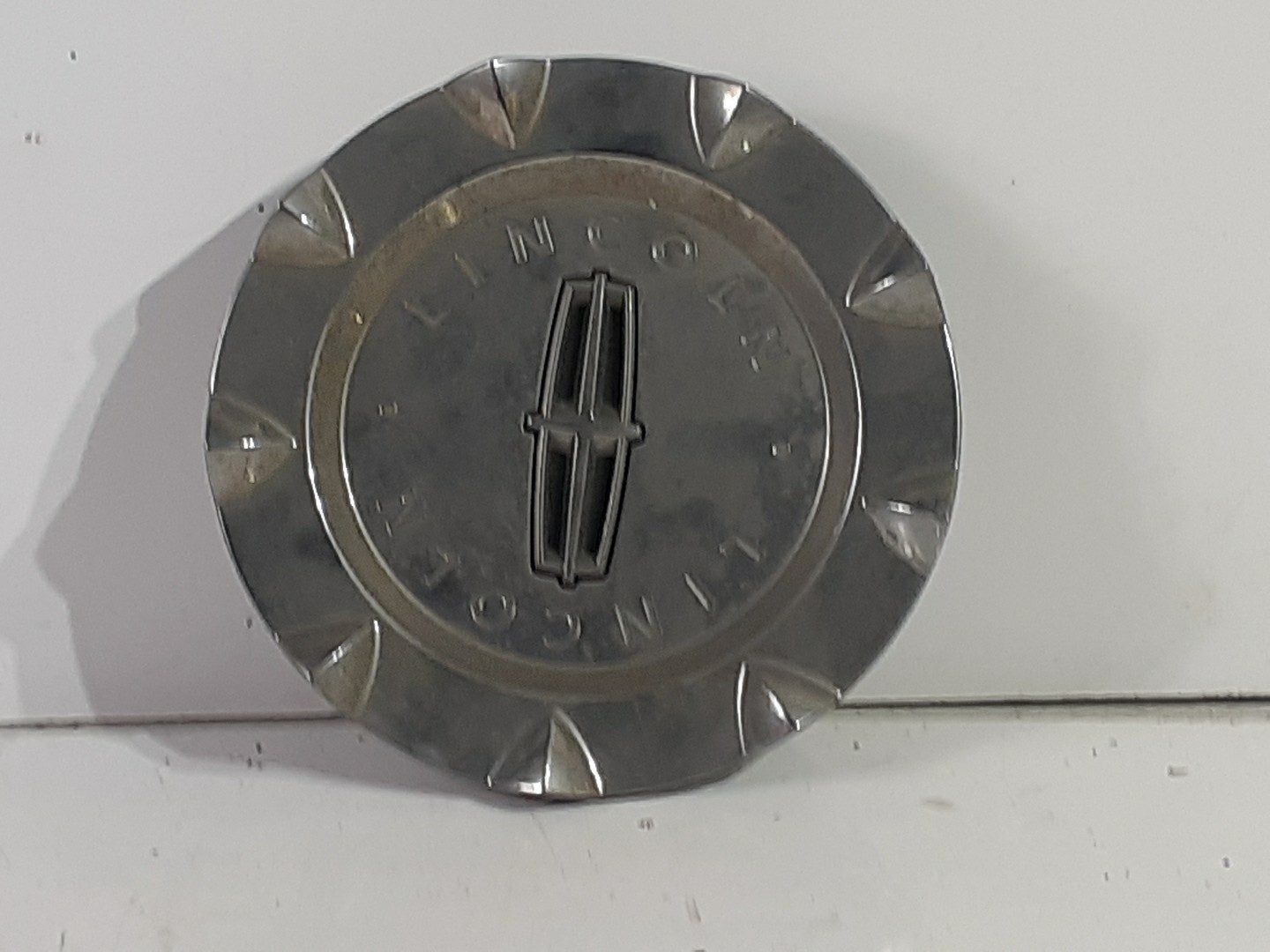 2010-12 Lincoln MKZ (3) Chrome Center Hub Cap OEM 9H6C-1A096-BA