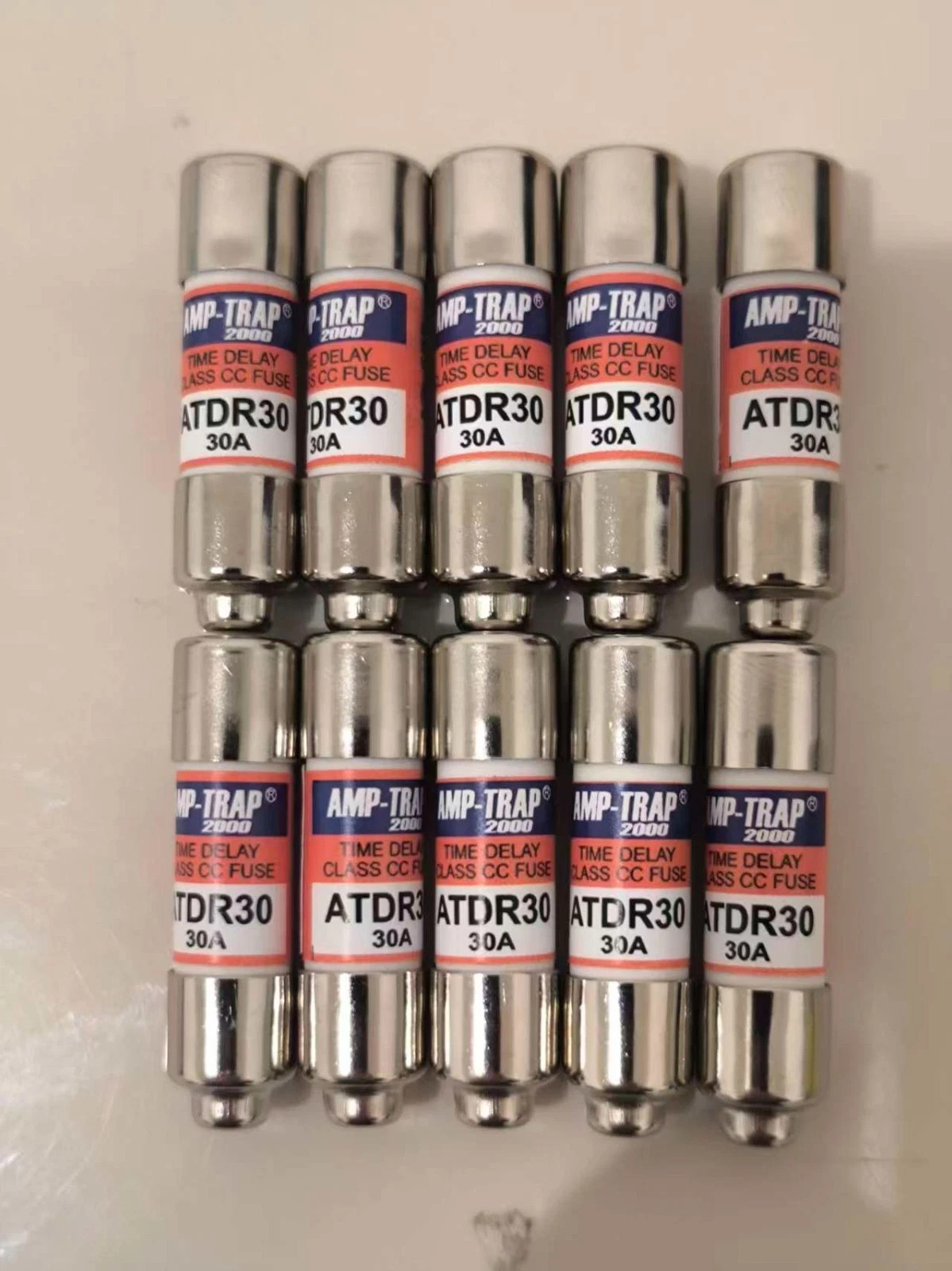 10PCS OEM Class CC Fuse ATDR30 ATDR-30, Time delay fuse 600V 30A PACK OF 10 10PCS OEM Class CC Fuse ATDR30 ATDR-30, Time delay fuse 600V 30A PACK OF 10