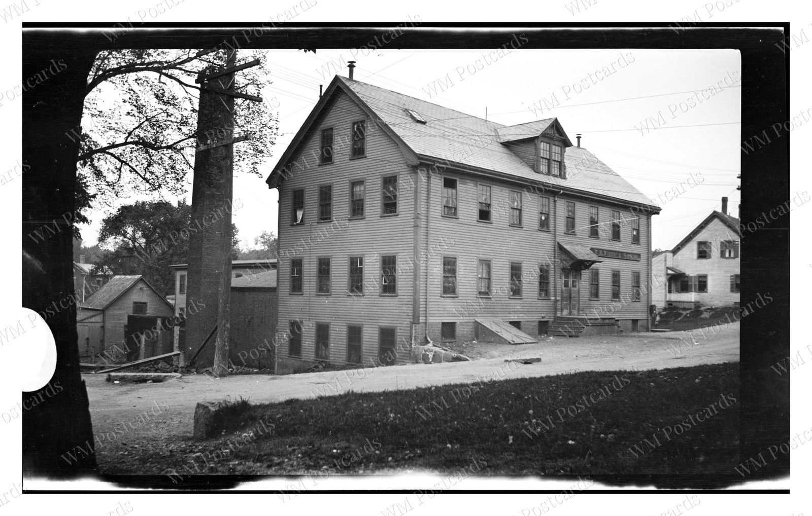 Quincy Massachusetts circa 1900 W B White Factory Standard Postcard Quincy Massachusetts circa 1900 W B White Factory Standard Postcard