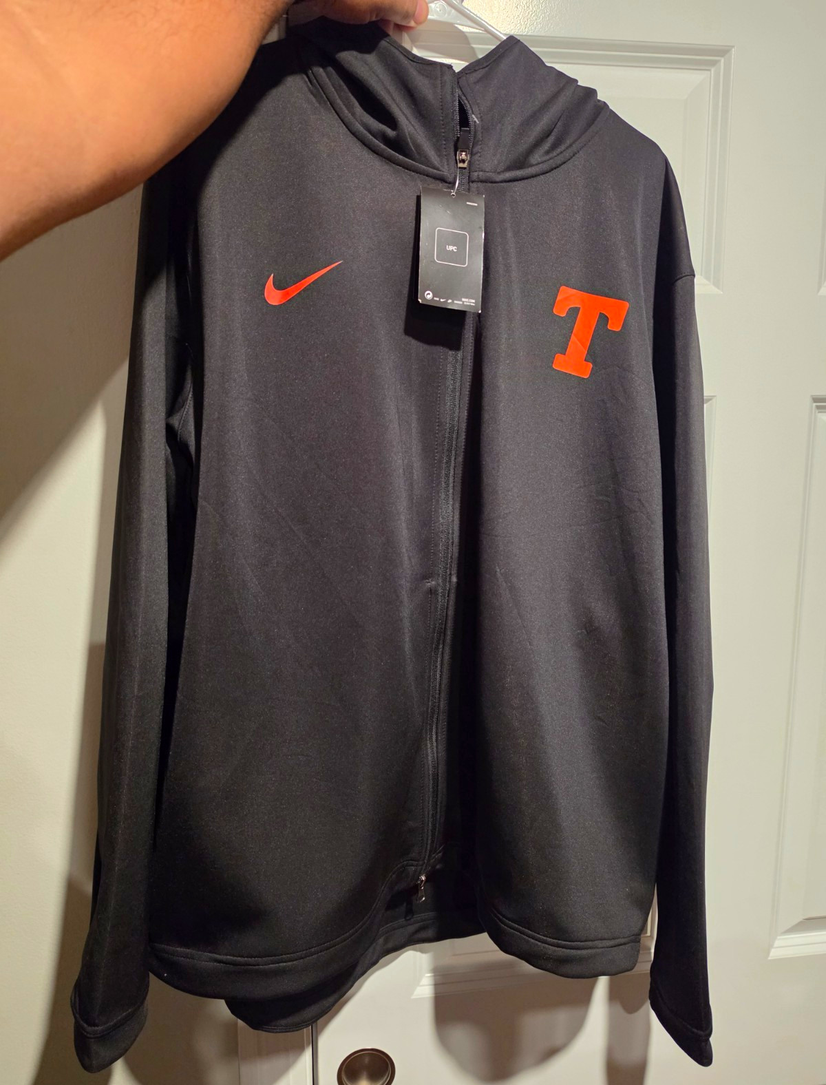 Nike Dri-FIT Tennessee Volunteers Full-Zip Hooded Jacket Black/Orange XXXL