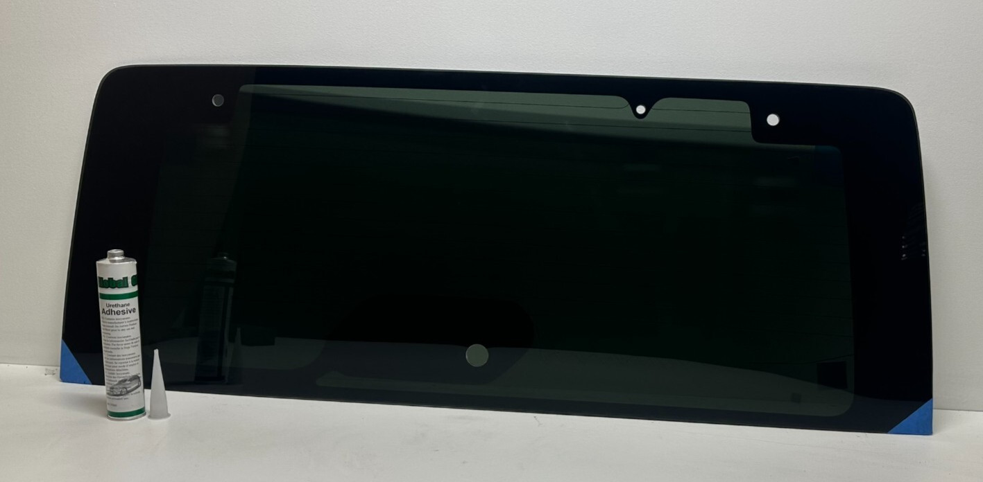 Fit: 2019-2025 Jeep Wrangler Rear Glass Window Heated /No Bottom Molding Fit: 2019-2025 Jeep Wrangler Rear Glass Window Heated /No Bottom Molding