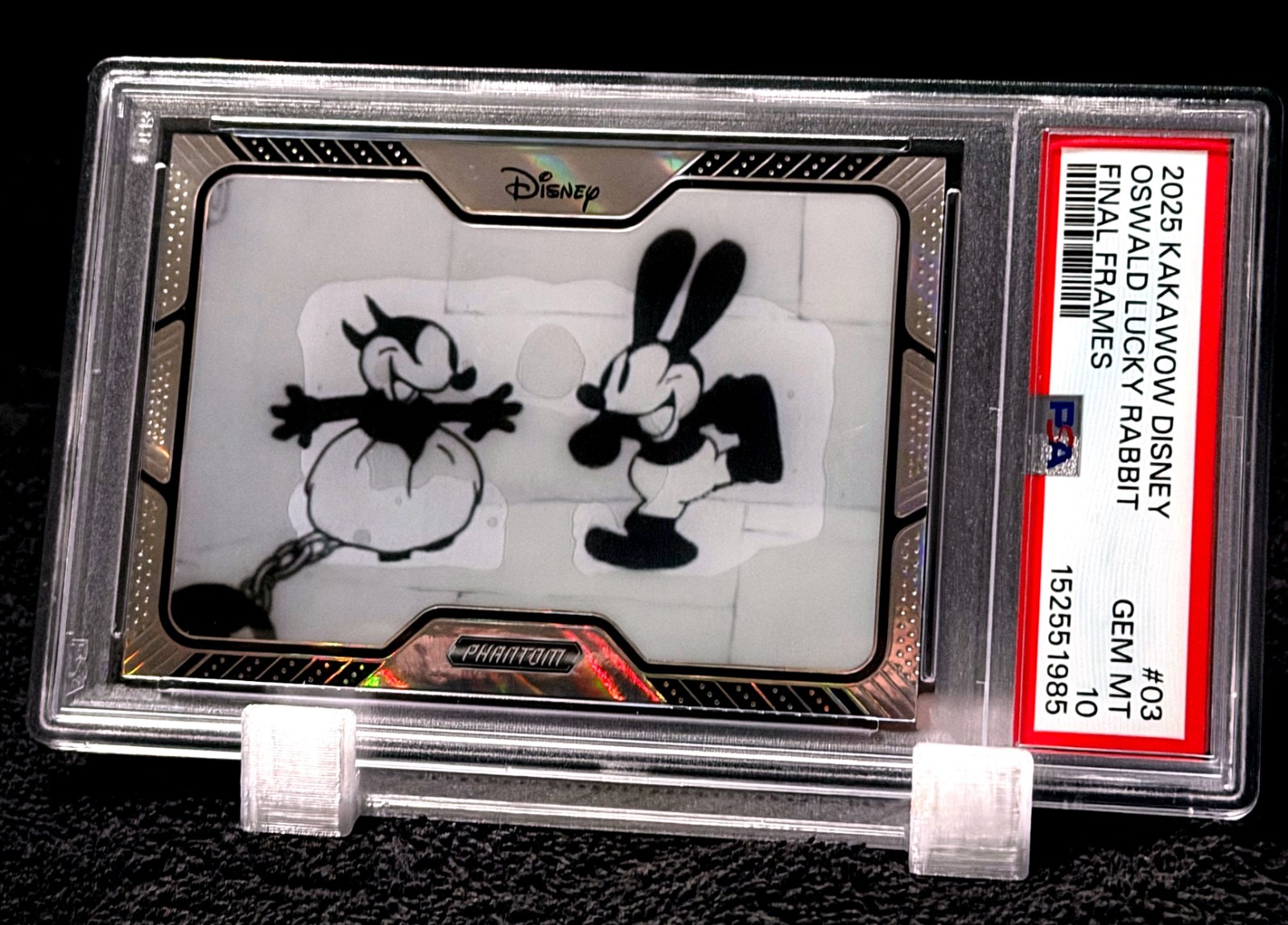 2025 OSWALD THE LUCKY RABBIT • PSA GEM MINT 10 • KAKAWOW DISNEY 100