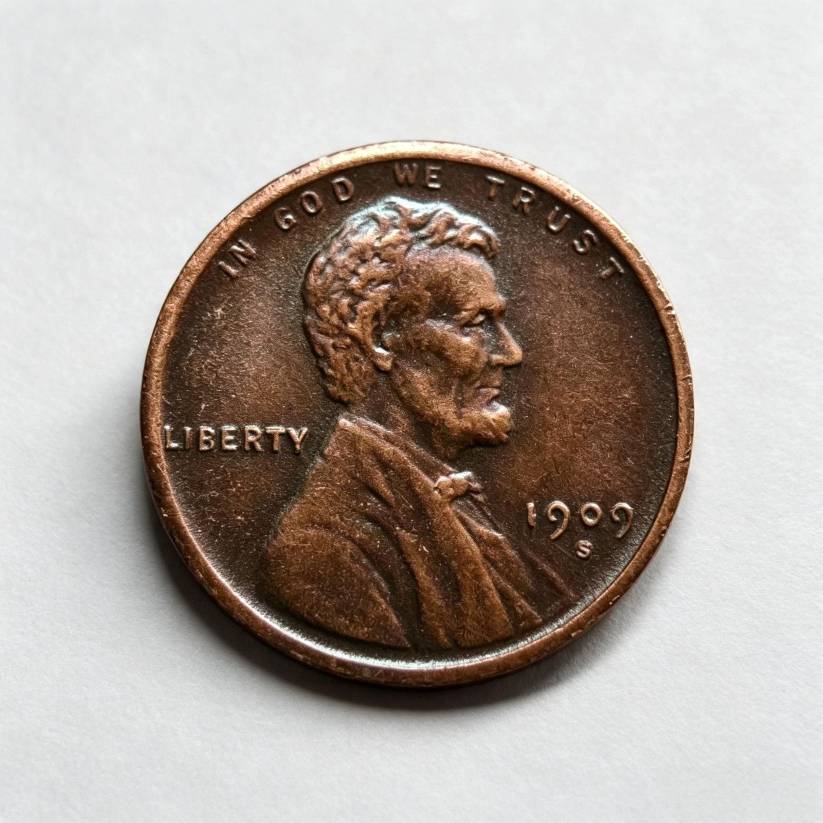 ---1909-S VDB Lincoln Wheat Cent As shown in the figure--- ---1909-S VDB Lincoln Wheat Cent As shown in the figure---
