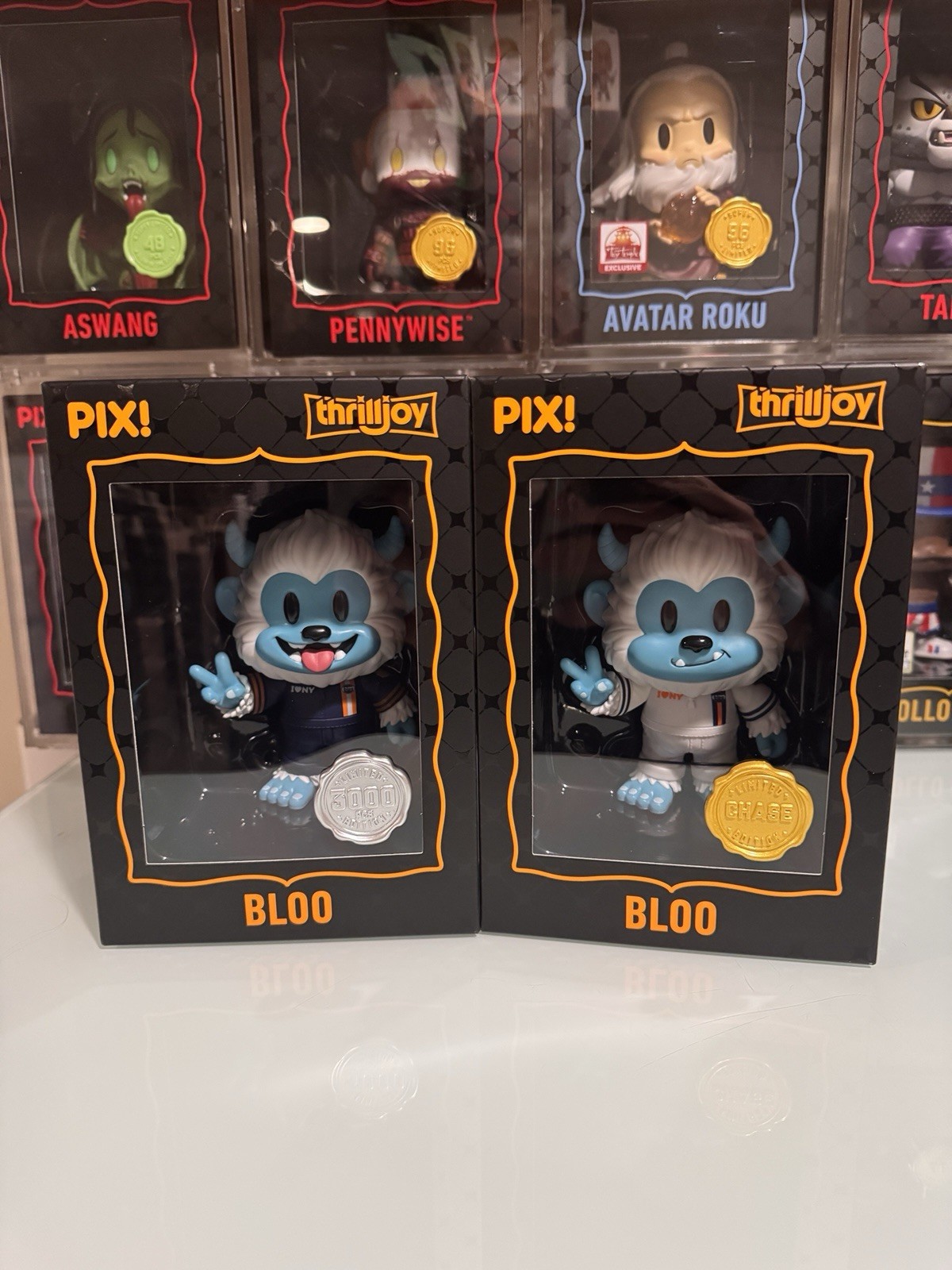 Thrilljoy PIX “I❤️NY” Bloo LE 3000 Confirmed Chase & Hero set