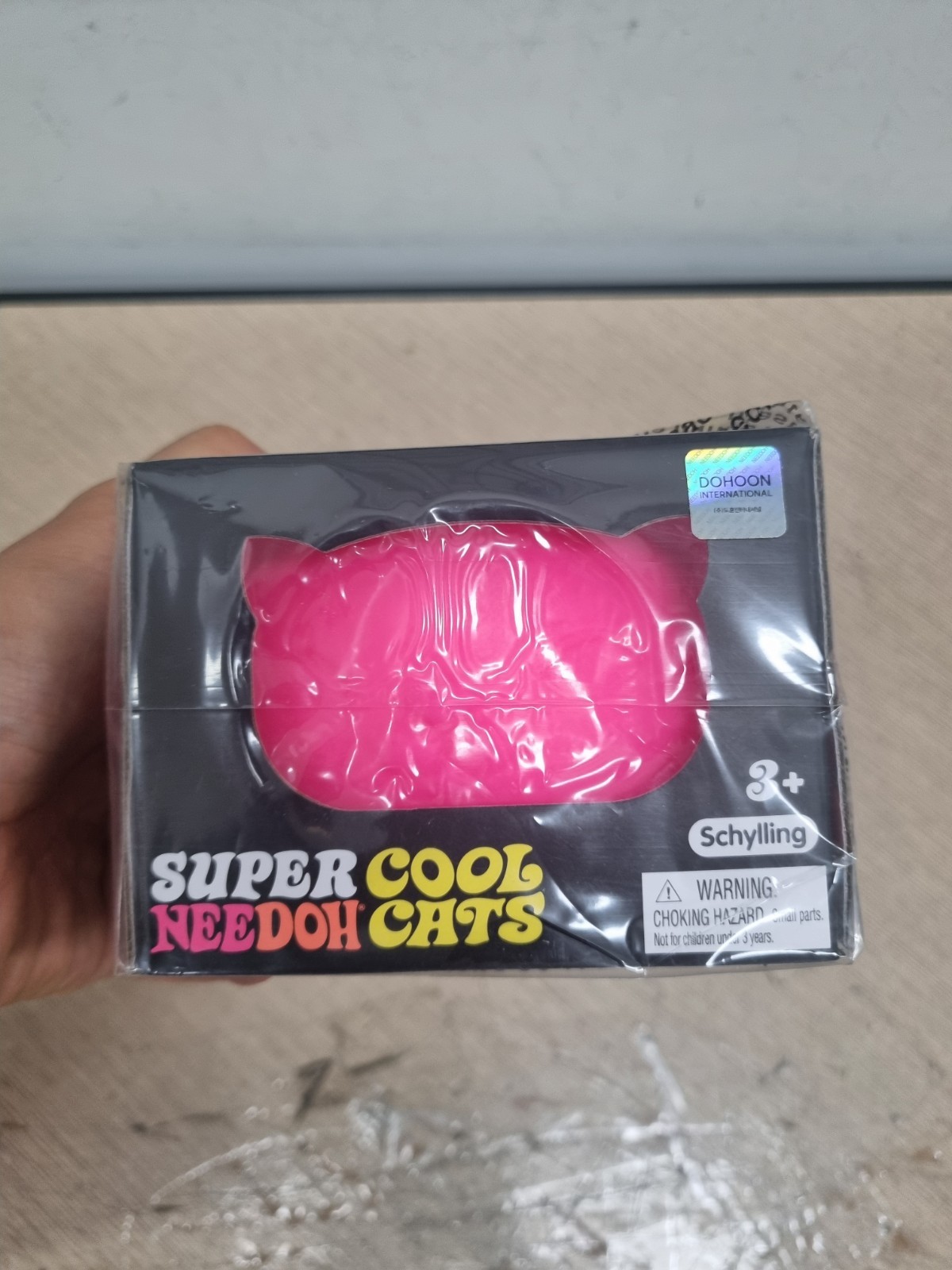 Authentic Schylling Super NeeDoh Cool Cats Squishy Fidget Toy Choose Color