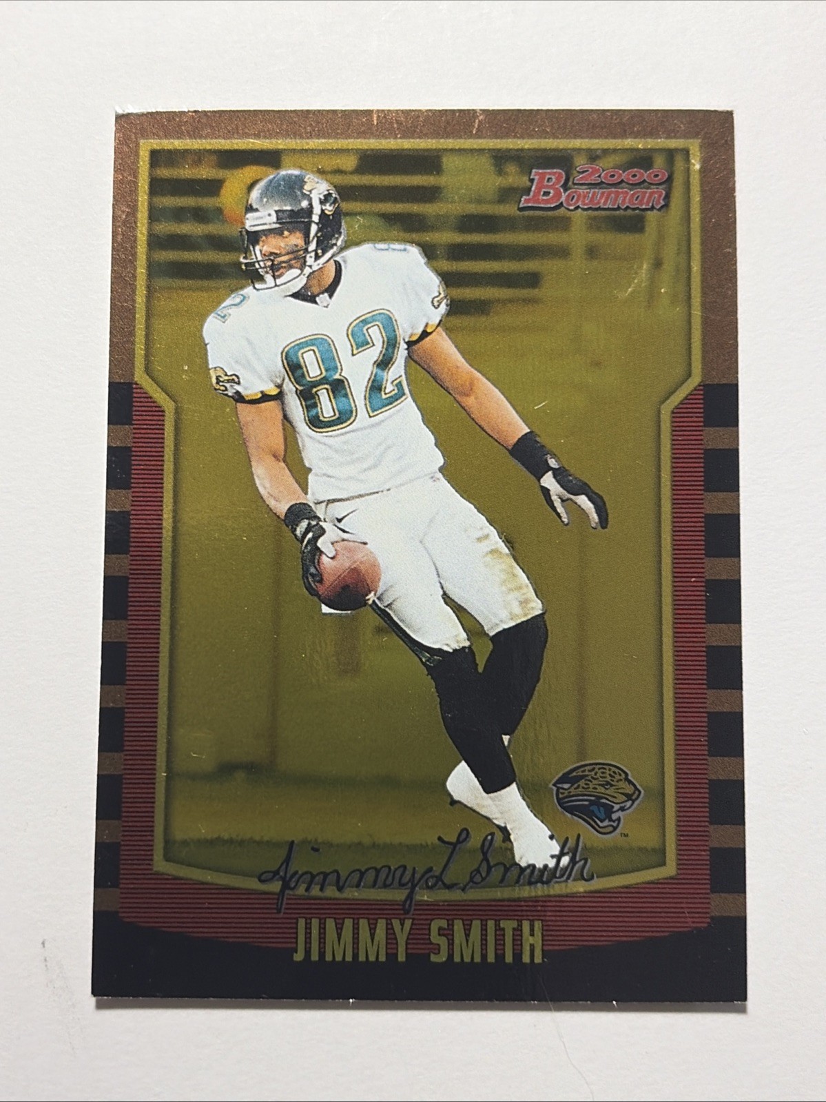 2000 Bowman Jimmy Smith Gold /99 Jaguars #122