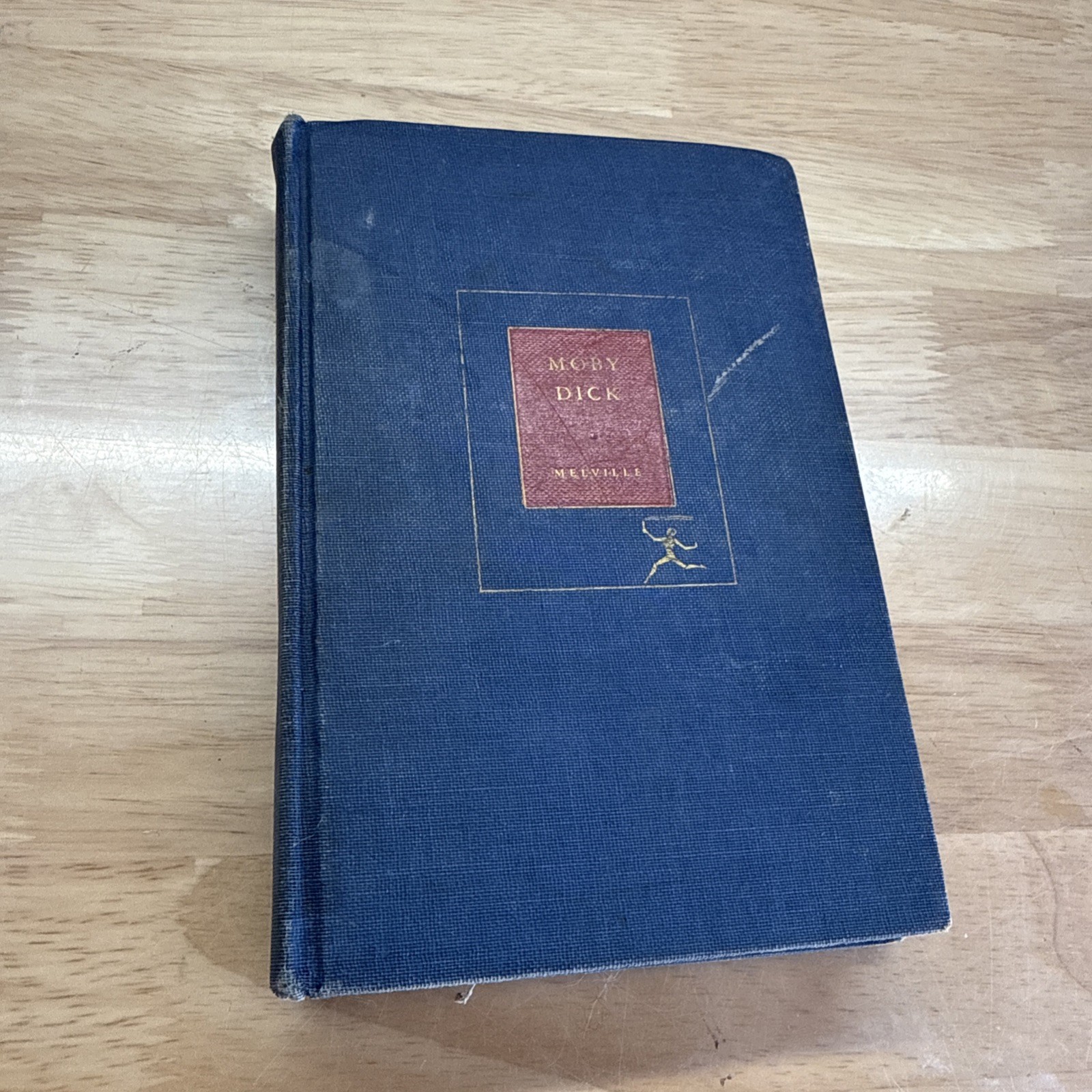 Moby Dick By Melville, Modern Library 1950 HC Moby Dick By Melville, Modern Library 1950 HC