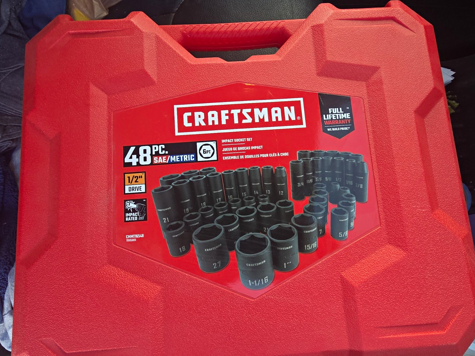 CRAFTSMAN 48pc 1/2\ CRAFTSMAN 48pc 1/2\