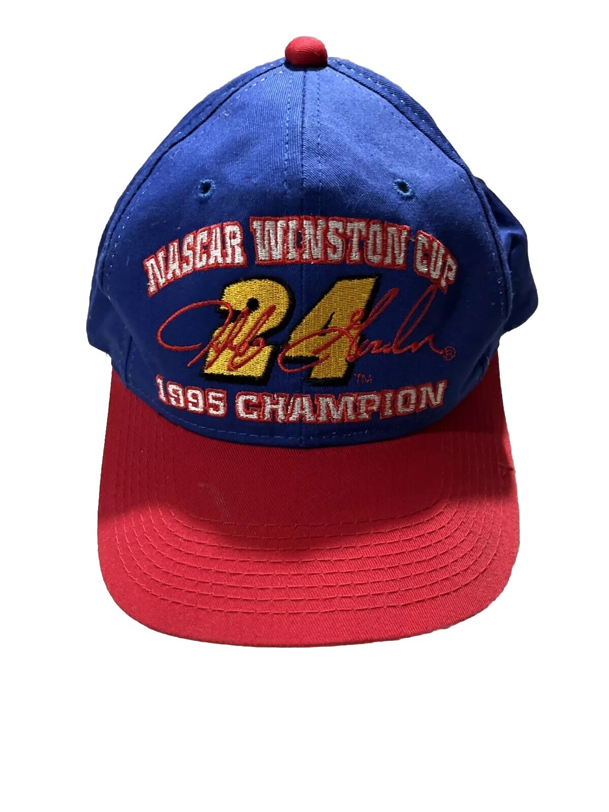 Vintage Jeff Gordon #24 Hat NASCAR Winston Cup 1995 Champion DuPont Racing Cap Vintage Jeff Gordon #24 Hat NASCAR Winston Cup 1995 Champion DuPont Racing Cap