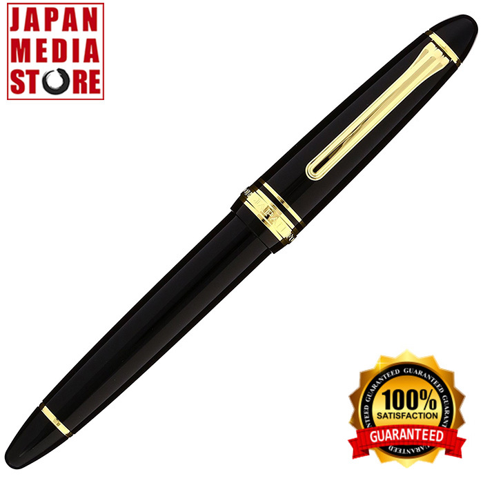 Sailor 1911 Standard Black GT 14K Gold Extra Fine Point Fountain Pen 11-1219-120