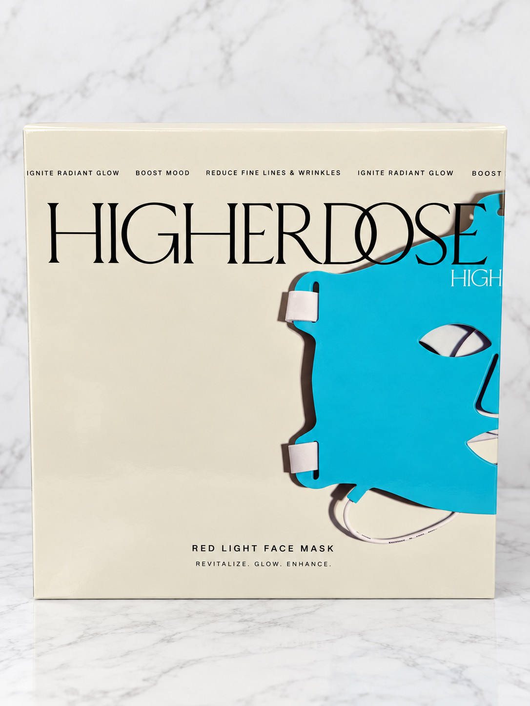 HigherDose Red Light Face Mask - Model MK66-L - BRAND NEW SEALED