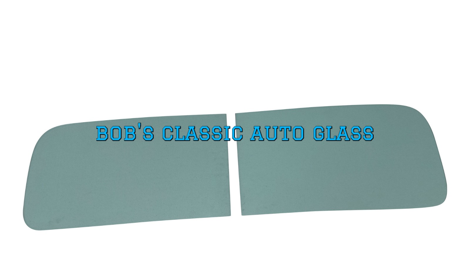1951 1952 1953 1954 Kaiser Henry J 2pc Flat Windshield Classic Auto Glass New